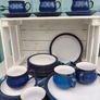 28 piece Denby Imperial Blue Dinnerware Image 6