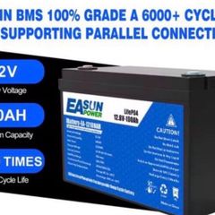 12V 100Ah LiFePo4 Battery Pack Lithium Iron Phosphate Batteries Built-in BMS For Solar Boats  New  Collection in balbriggan   12kg