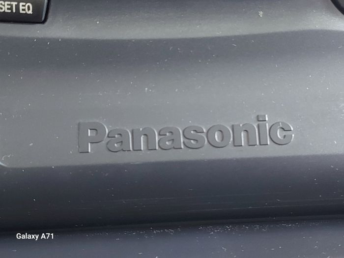 Panasonic RX-ED77 Stereo Boombox Ghetto Blaster With Motorised Cover, everything works perfect, Radio, CD and both Tape Decks, also CD Records, an