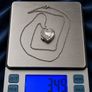 Vintage 925 Sterling Silver Engraved Heart Locket Necklace Image 10