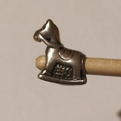 Preloved Sterling Silver Horse Rocker Charm