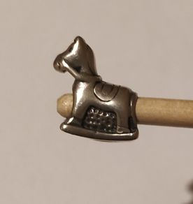 Preloved Sterling Silver Horse Rocker Charm