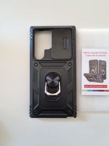 Samsung Galaxy S24 Ultra Case Shockproof Ring Stand Phone Cover