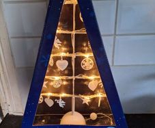 LED Christmas tree ornament