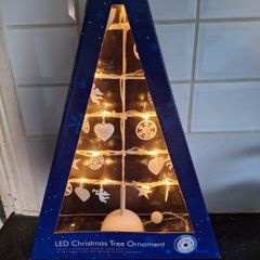 LED Christmas tree ornament