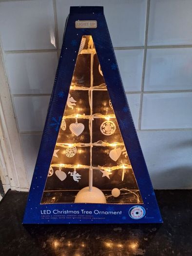 LED Christmas tree ornament