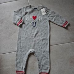 6-12m, With Tags BabyGap Heart U Soft Romper