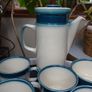 Vintage Wedgwood Blue Pacific Oven to Table Set Image 5