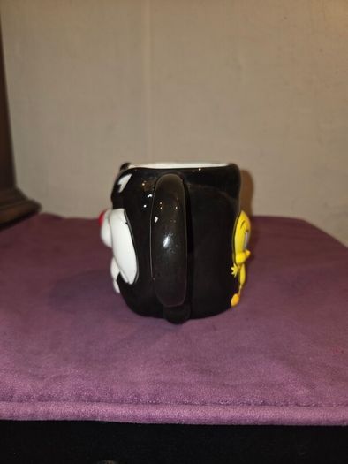 1996 Looney Tunes Sylvester the Cat and Tweety Mug