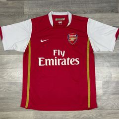 Genuine Vintage 2006 Nike Arsenal London Home Jersey Shirt Mens Medium