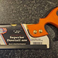 George Ibbotson 8" 20 PPI dovetail saw