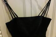 Black Frank Lyman dress top Size 14