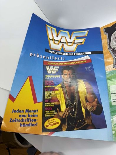 Wwe WWF European spring Tour 1993 Official souvenir Programme