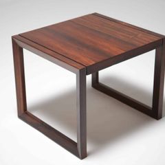 Vintage Danish Rosewood Lamp Table, 1960s