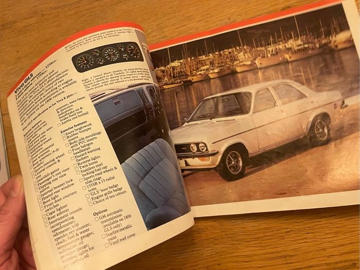 1978 Vauxhall Sales Brochure (Original)