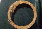 Genuine swarovski crystal dust bangle - stunning bracelet
