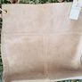 Large leather suede shoulder bag Image 2