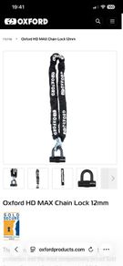 Motorcycle Chain Lock