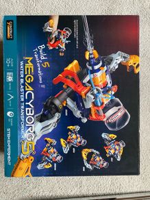 Mega cyborg 5 water blaster transformer