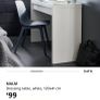 Ikea dressing table MALM, white, 120x41 cm Image 8