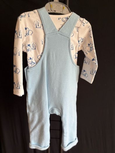 Baby boy dungaree set