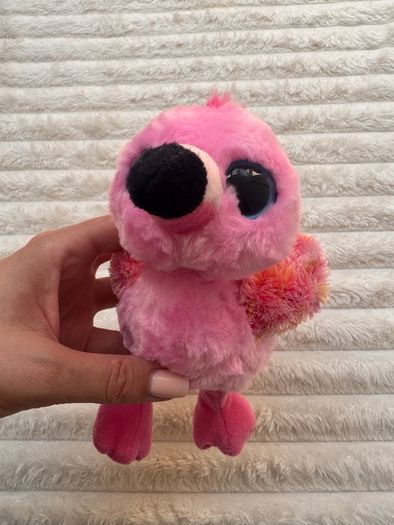 Aurora Yoohoo and Friends Pinkee Flamingo Plush approx. 15 cm. (without legs) Used Please see photos