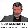 Customisable Manchester United Roy Keane Sky Sports Pundit Novelty Birthday A5 Card, Perfect for gifts, occasions, or funny card for Football Fans Image 3
