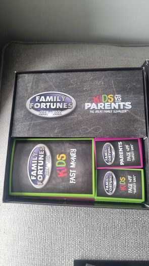 Family Fortunes Kids vs Parents Board Game
