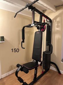 Compact Guided Weight Machine - Home Gym