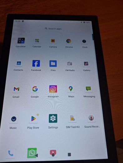 11" tablet 2tb  blue with keyboard and cover
