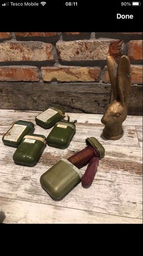 vintage army chemical kit
