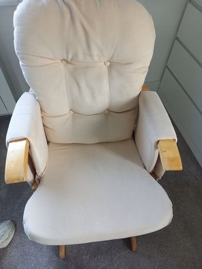 Nursery Chair and Footstool