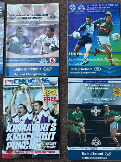 GAA Football programmes