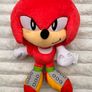 Sonic The Hedgehog Knuckles Plush Soft approx. 20 cm. Used Please see photos Image 2
