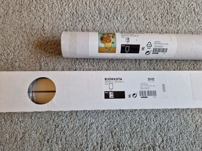 Painting Large Ikea painting