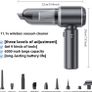 Handheld Vacuum Cleaner - 16000Pa Three-Speed Suction, Rechargeable Portable Cordless Lightweight Mini Car Vacuum with Brushless Motor, Suitable for Cleaning Kitchen, Car, Home, Office, and Pet Hair. Image 6
