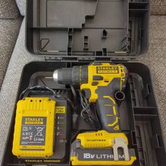 Stanley combi drill 18v brushless + 2x 2.0ah