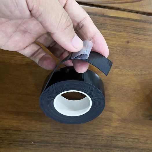 Self-Fusing Silicone Rubber Tape 1 x 36 Ft Self Bonding Wrap Tape Damage Free No Adhesive Weatherproof for Hose Emergency Repair Cable Insulation Workout Grip(SFB36)