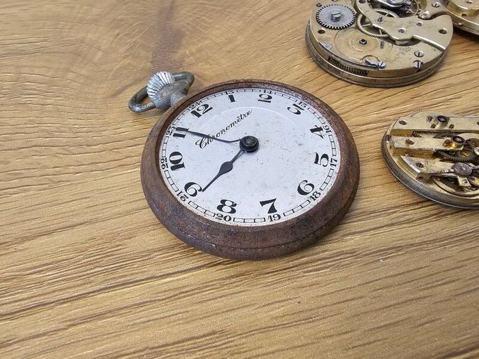 Antique Watchmaker Parts lot for Upcycling Repurpos Project