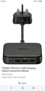 Usb fast charging station