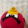 Angry Birds Red Bird Soft Toy Approx. 10 cm. Mini Used Please see photos Image 3