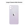 iPhone 11 Back Glass Replacement Rear Battery Cover with Adhesive Purple Image 2