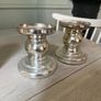 2 x pillar candle holders Image 5