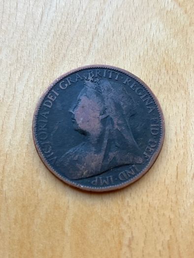 1899 Queen Victoria Penny