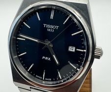 TISSOT PRX blue watch