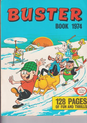 Buster Annual 1974 Fleetway Uk Soft Back Book