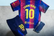 Barcelona 26/27 ( Lamine Yamal 10 ) Kids Kit , 6/7, 7/8, 10/11 Yrs