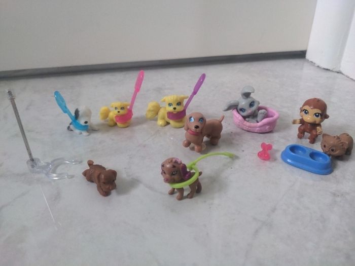 Polly Pocket animals and accessories