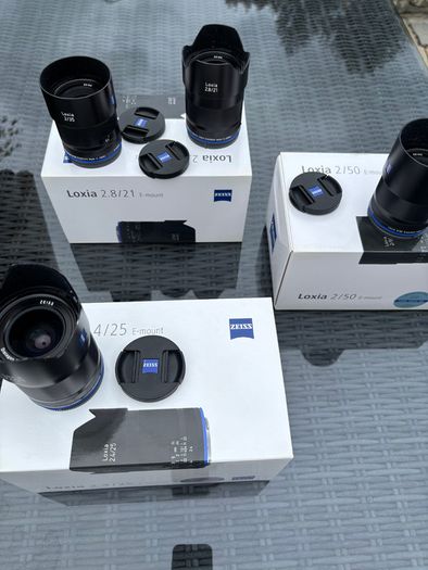 Zeiss Loxia Cinematic Filmmakers Lens Set