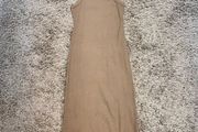 Khaki Body-con Dress